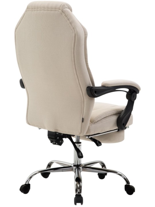 Silla de oficina Castle tela, crema Silla de oficina Castle tela, crema