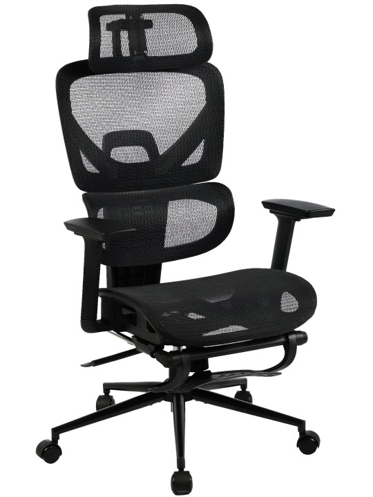Silla de oficina Beresford, negro