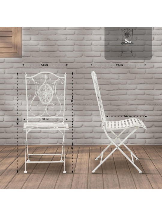 Silla Sibell, blanco