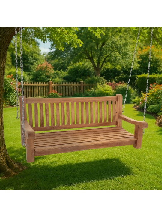 Banco mecedora Joyce 150 cm, teca Banco mecedora Joyce 150 cm, teca