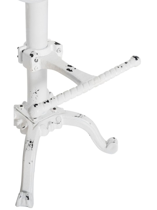 Taburete de bar Butch, blanco antiguo