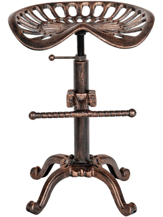 Taburete de bar Butch, bronce