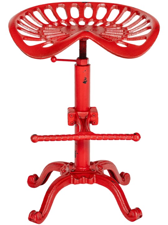 Taburete de bar Butch, rojo