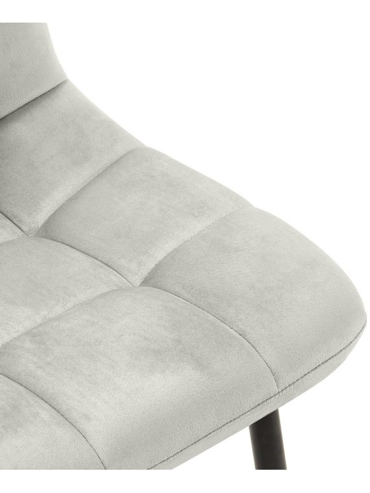 Silla de comedor Antibes, gris