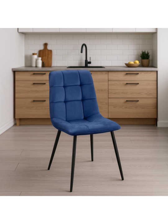 Silla de comedor Antibes, azul Silla de comedor Antibes, azul
