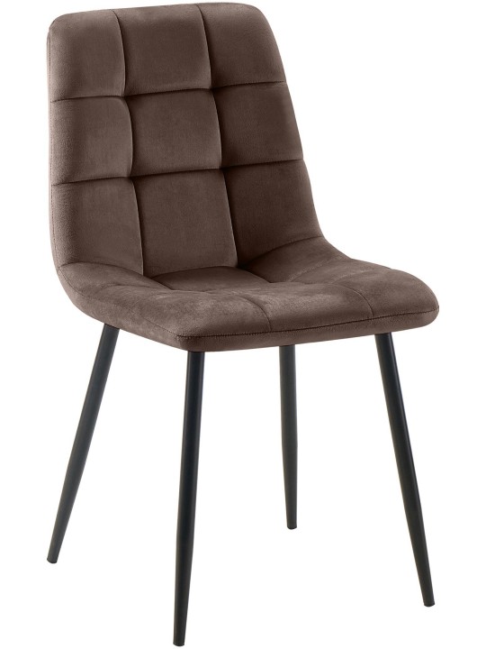 Silla de comedor Antibes, marrón