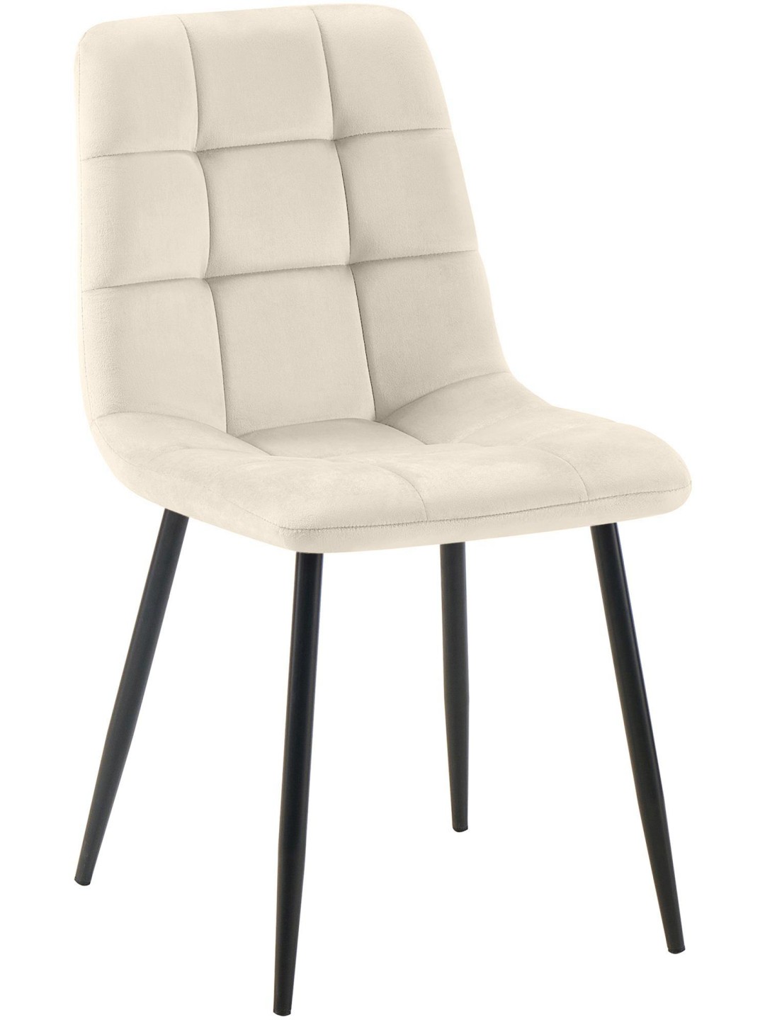 Silla de comedor Antibes, crema