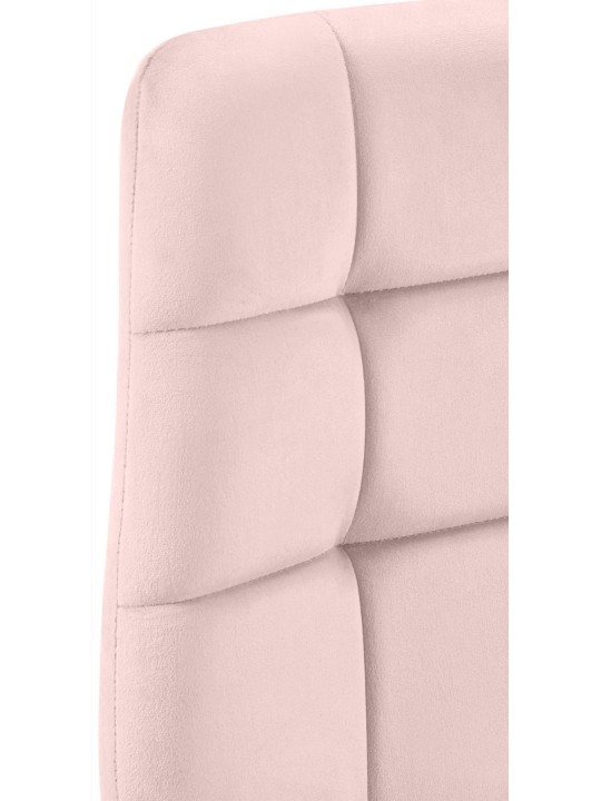 Juego de 4 sillas de comedor Antibes, rosa