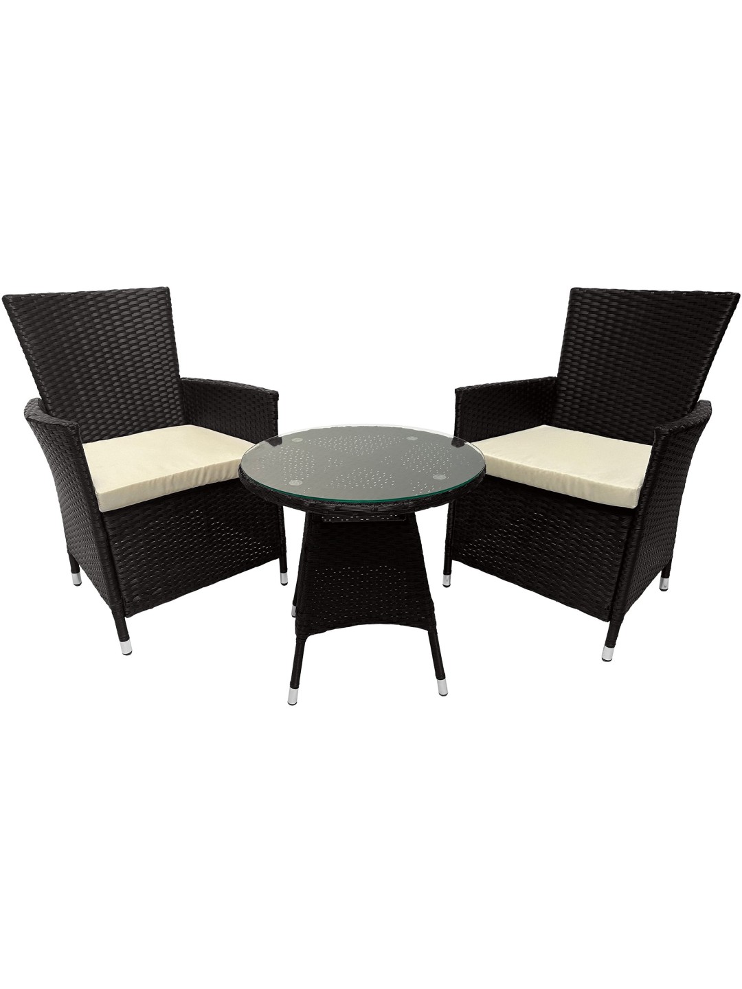 Grupo de asientos Fireda, marrón oscuro