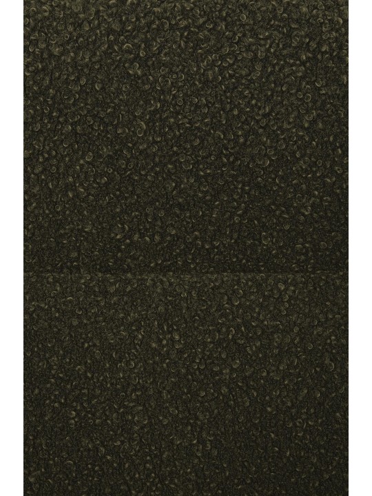 Silla de comedor Merlinda tela Teddy, verde oscuro