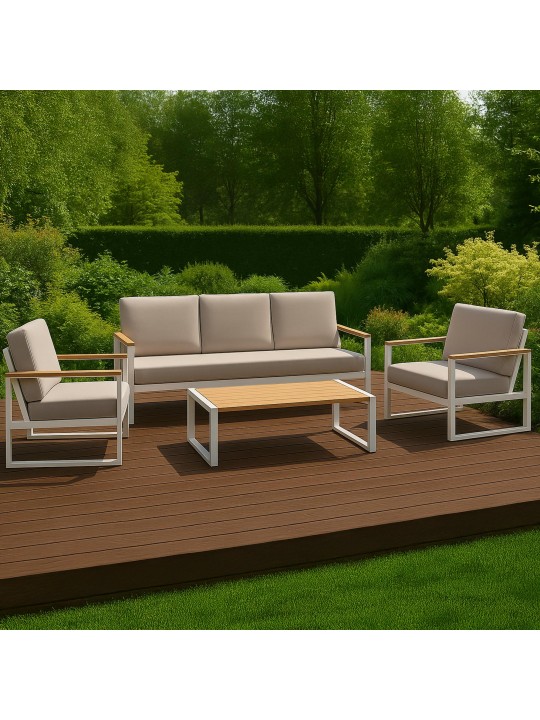 Grupo de asientos Rodiesa, blanco Grupo de asientos Rodiesa, blanco