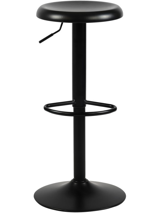 Juego de 2 taburetes de bar Williston, negro