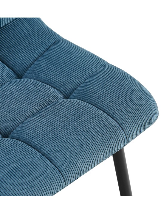 Juego de 2 Sillas de Comedor Tilde Cordón, azul Juego de 2 Sillas de Comedor Tilde Cordón, azul