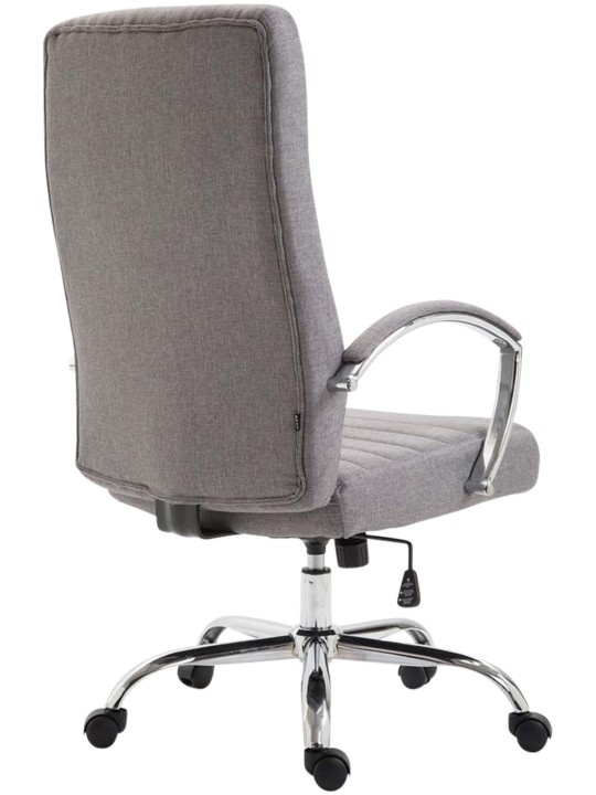 Silla de oficina tela Valais, gris