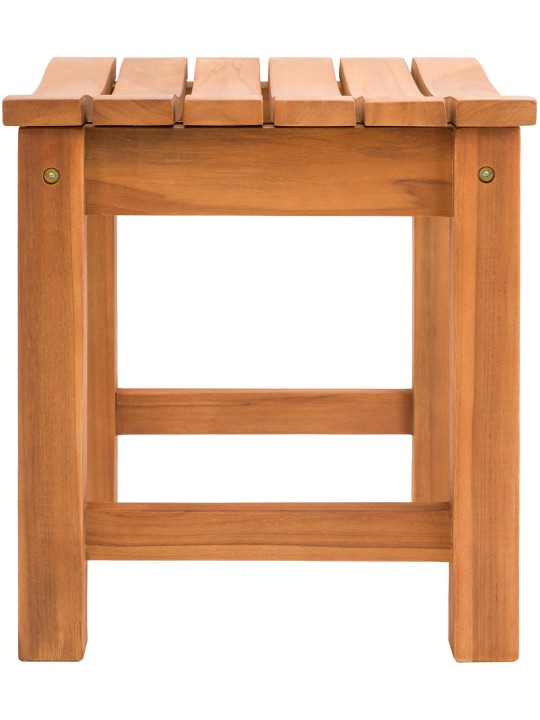 Taburete Bibury, teca