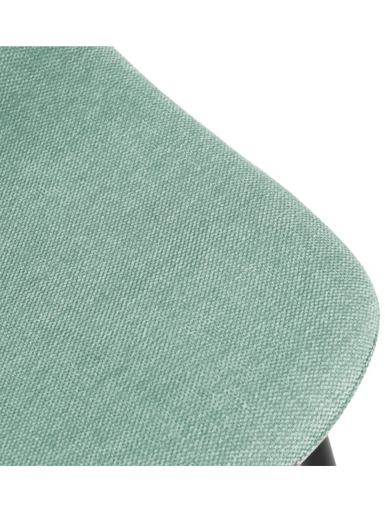Silla de comedor tela Napier, verde claro