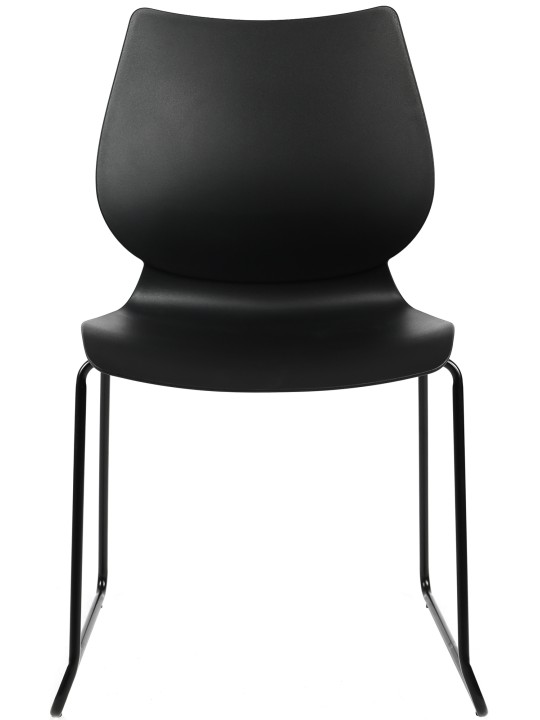 Conjunto de 2 sillas Houma, negro Conjunto de 2 sillas Houma, negro