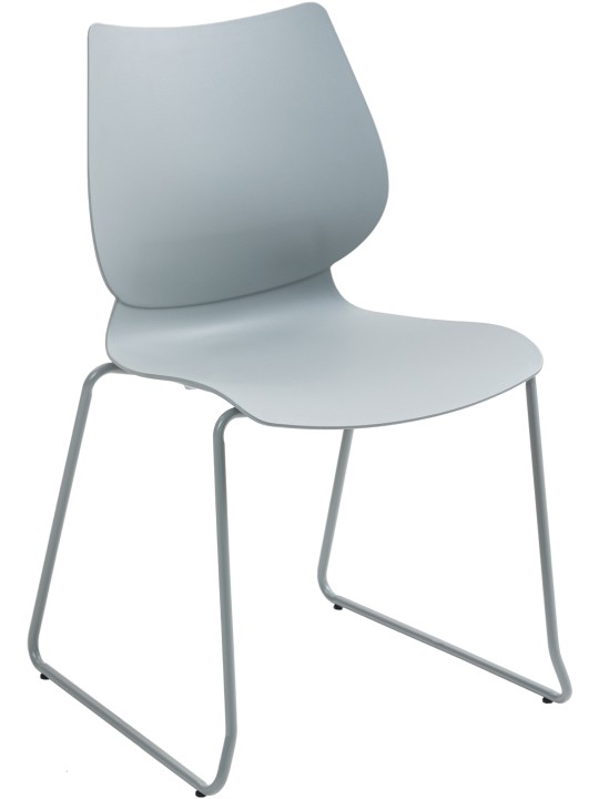 Conjunto de 2 sillas Houma, gris