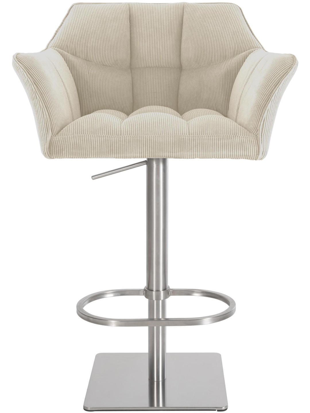 Taburete de bar Damaso E Cordón, crema