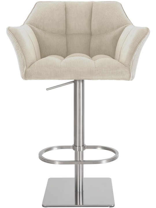 Taburete de bar Damaso E Cordón, crema