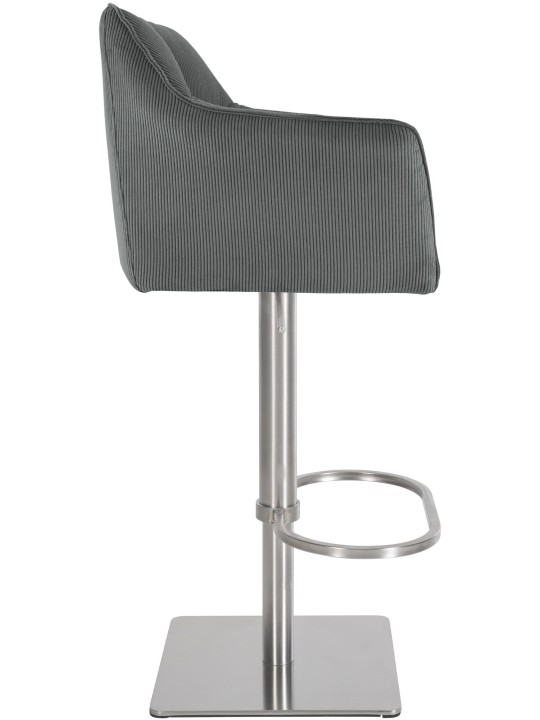 Taburete de bar Damaso E Cordón, gris