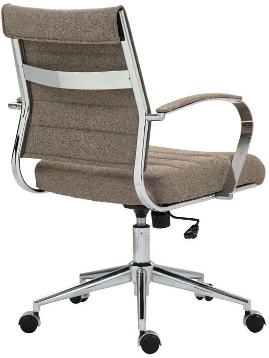 Silla de oficina Oakland tela, taupe