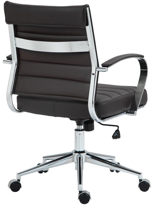 Silla de oficina Oakland cuero auténtico, marrón Silla de oficina Oakland cuero auténtico, marrón