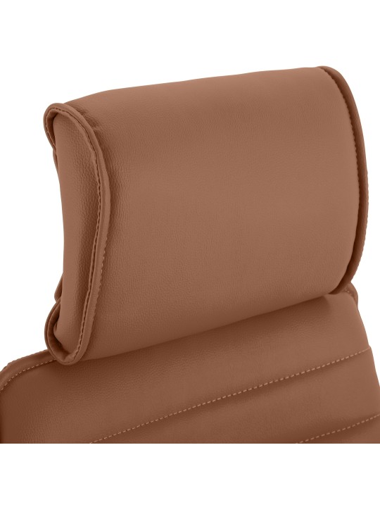 Silla de oficina Rako, marrón claro Silla de oficina Rako, marrón claro