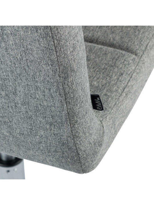 Silla Ricky tela, gris