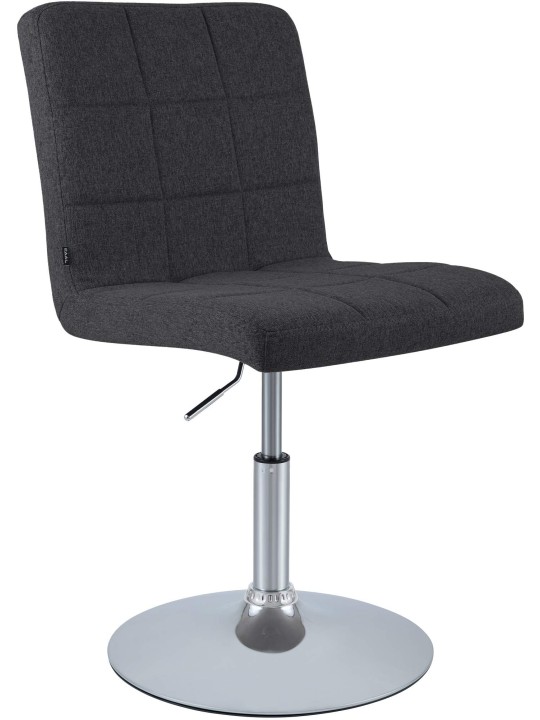 Silla Ricky tela, negro