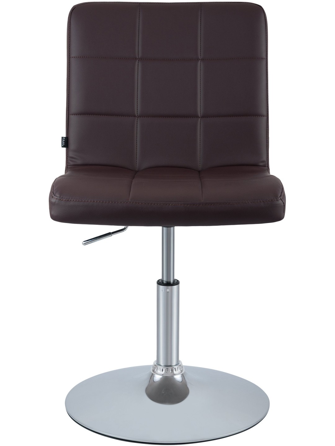 Silla Ricky símil piel, marrón