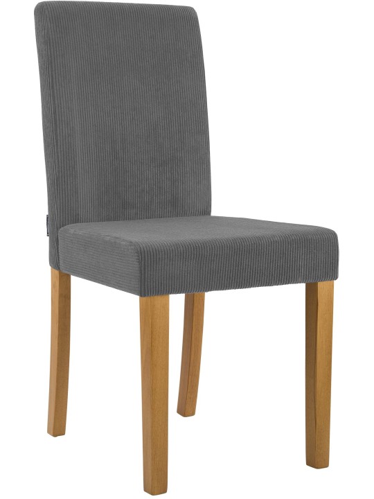 Silla de comedor Ina Cord antiguo claro, gris