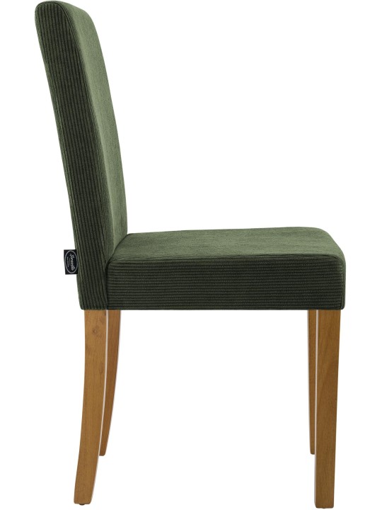 Juego de 2 sillas de comedor Ina Cord luz antigua, verde Juego de 2 sillas de comedor Ina Cord luz antigua, verde