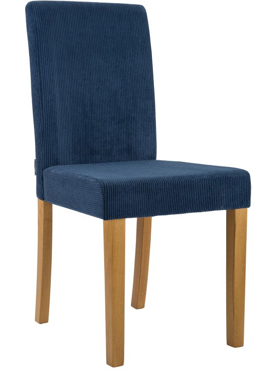 Silla de comedor Ina Cord antiguo claro, azul