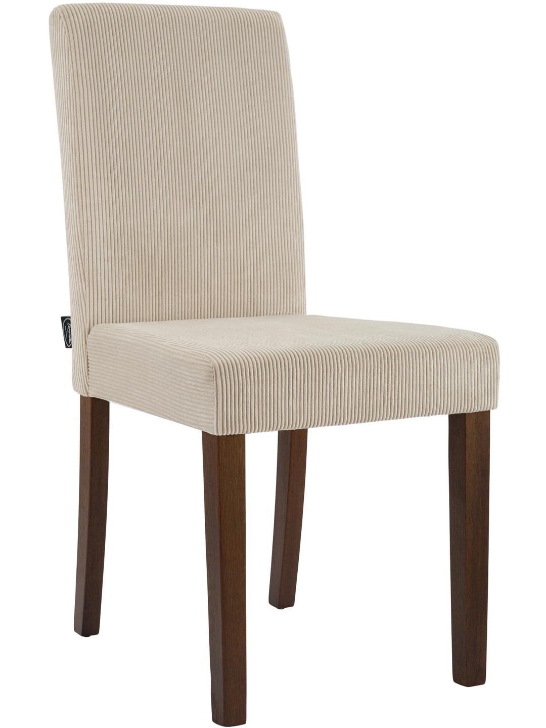 Silla de comedor Ina Cord antiguo oscuro, marrón claro