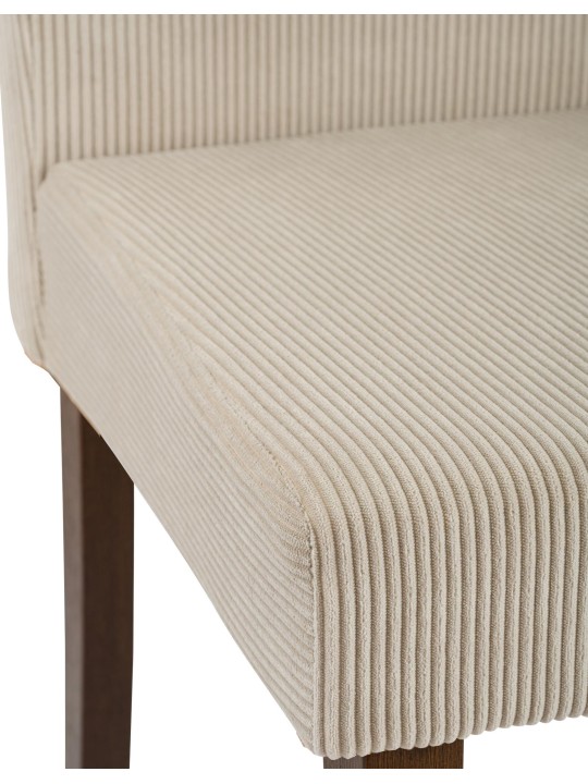 Juego de 2 sillas de comedor Ina Cordón antiguo oscuro, marrón claro Juego de 2 sillas de comedor Ina Cordón antiguo oscuro, marrón claro