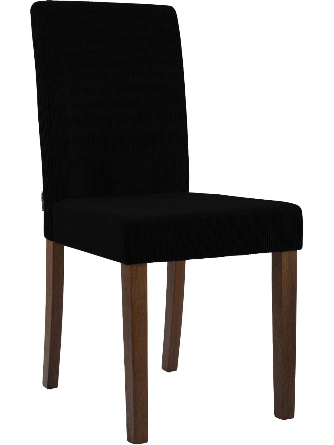 Silla de comedor Ina Cord antiguo oscuro, negro