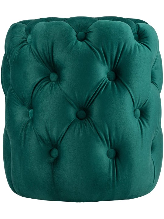 Taburete Drancy Terciopelo M, verde oscuro Taburete Drancy Terciopelo M, verde oscuro