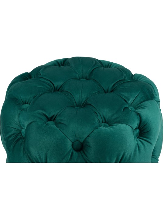 Taburete Drancy Terciopelo M, verde oscuro Taburete Drancy Terciopelo M, verde oscuro