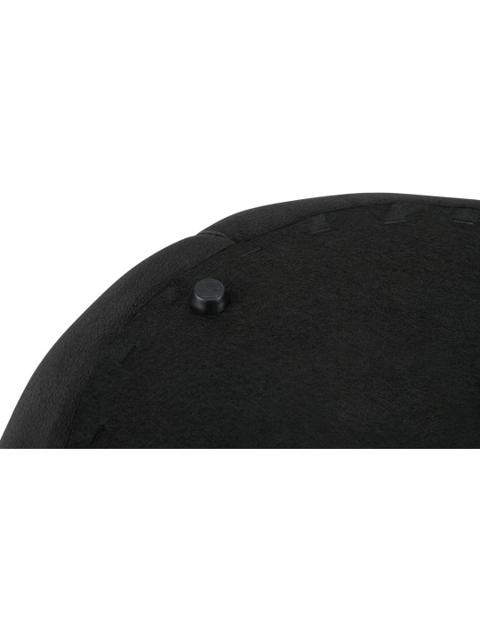 Taburete Drancy Terciopelo M, negro