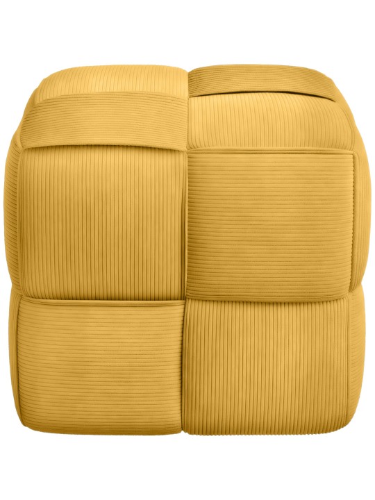 Taburete Forinta Cordón, amarillo
