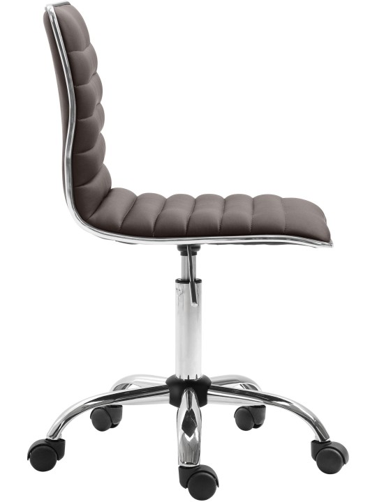 Taburete de trabajo Alamosa piel sintética, marrón Taburete de trabajo Alamosa piel sintética, marrón