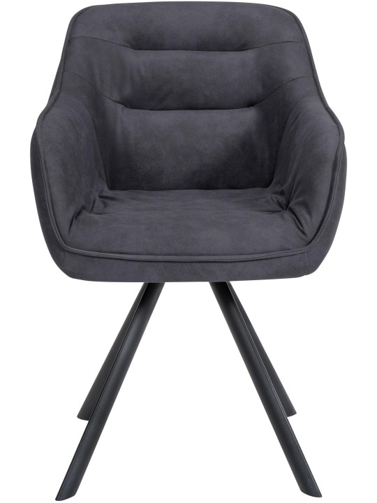 Silla Russel Vintage, negro Silla Russel Vintage, negro