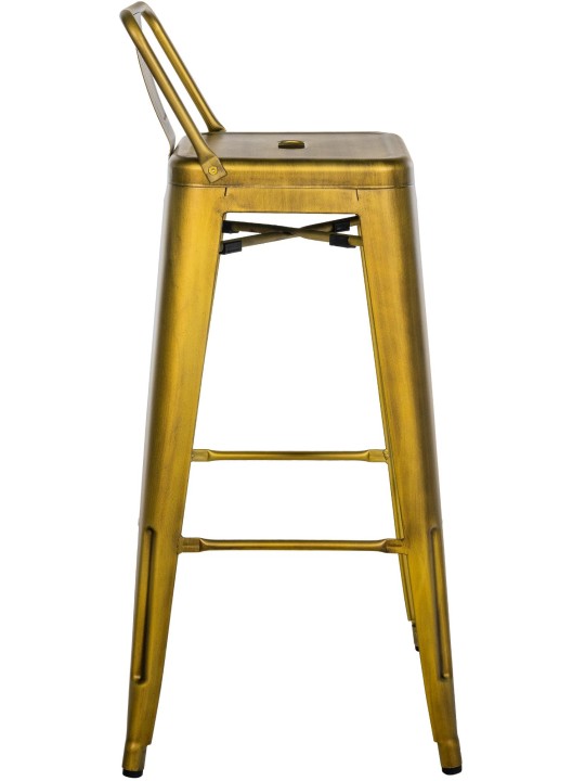 Taburete de bar Mason, oro Taburete de bar Mason, oro