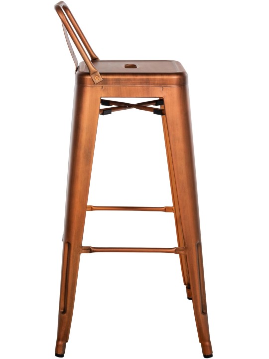 Taburete de bar Mason, cobre