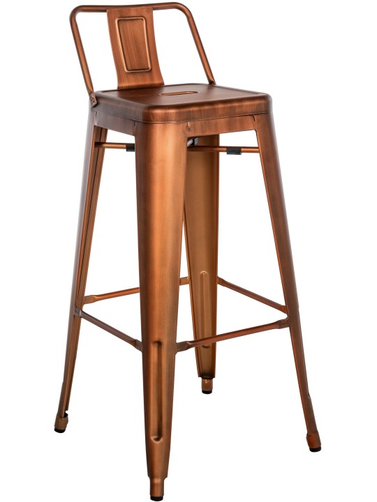 Taburete de bar Mason, cobre