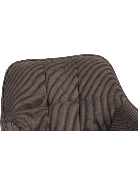 Silla de comedor Vienna Cord natura, marrón