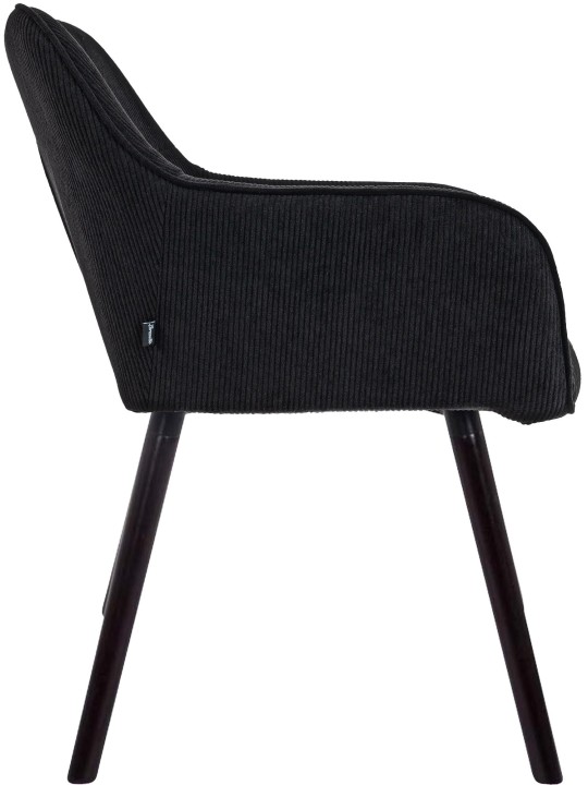 Silla de comedor Vienna Cord, negro Silla de comedor Vienna Cord, negro